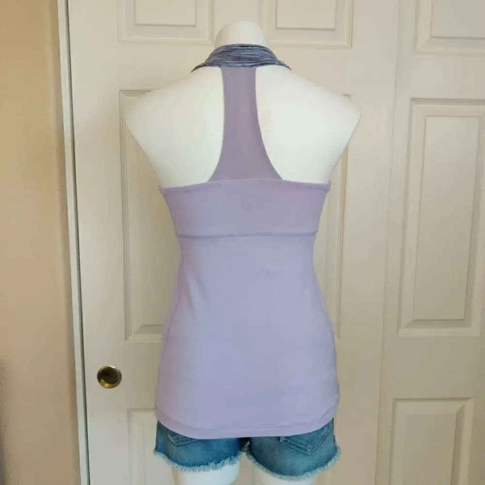 Lululemon Scoop Neck Tank sz 8 lavender